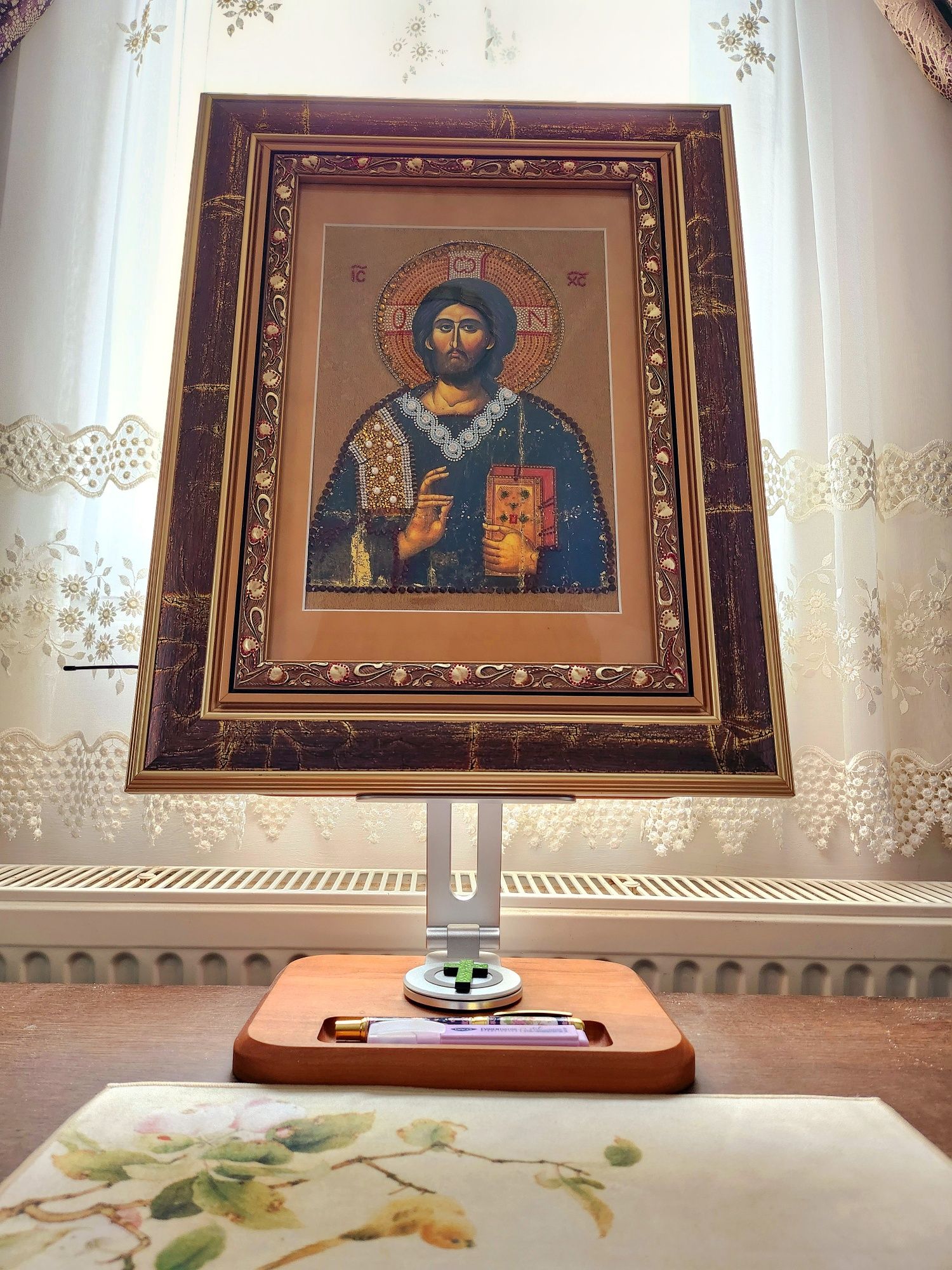 Icoană cu Iisus Hristos Pantocrator