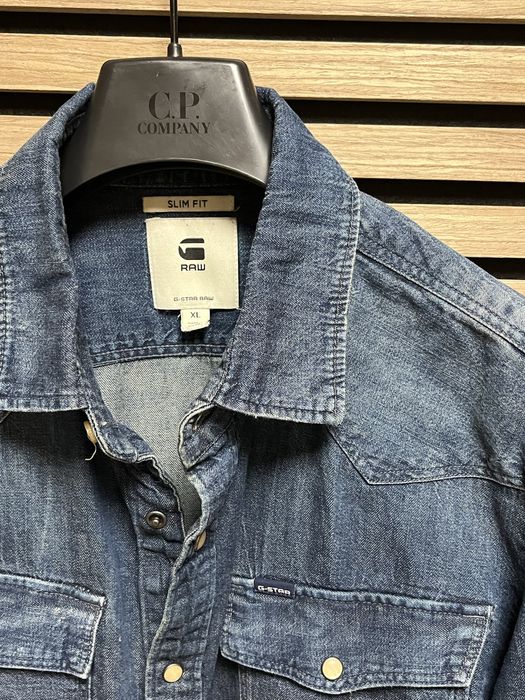 G Star RAW : 3301 Slim Shirt - НОВА размер ХЛ / Оригинал