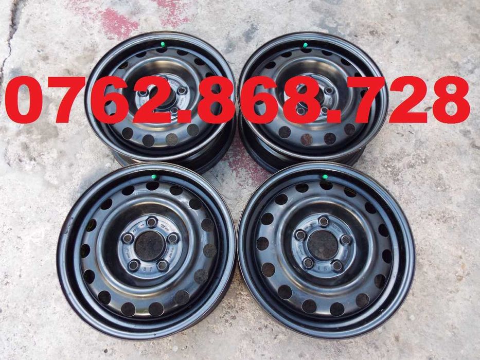 vand 4 jante de tabla pe 15" hyundai i30,kia ceed pret 600ron toate4