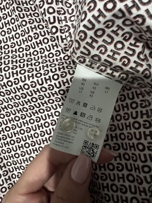 Риза Hugo Slim fit