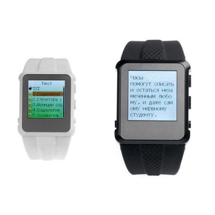 Наручные часы шпаргалка Escowatch (Надо заменить батарею)