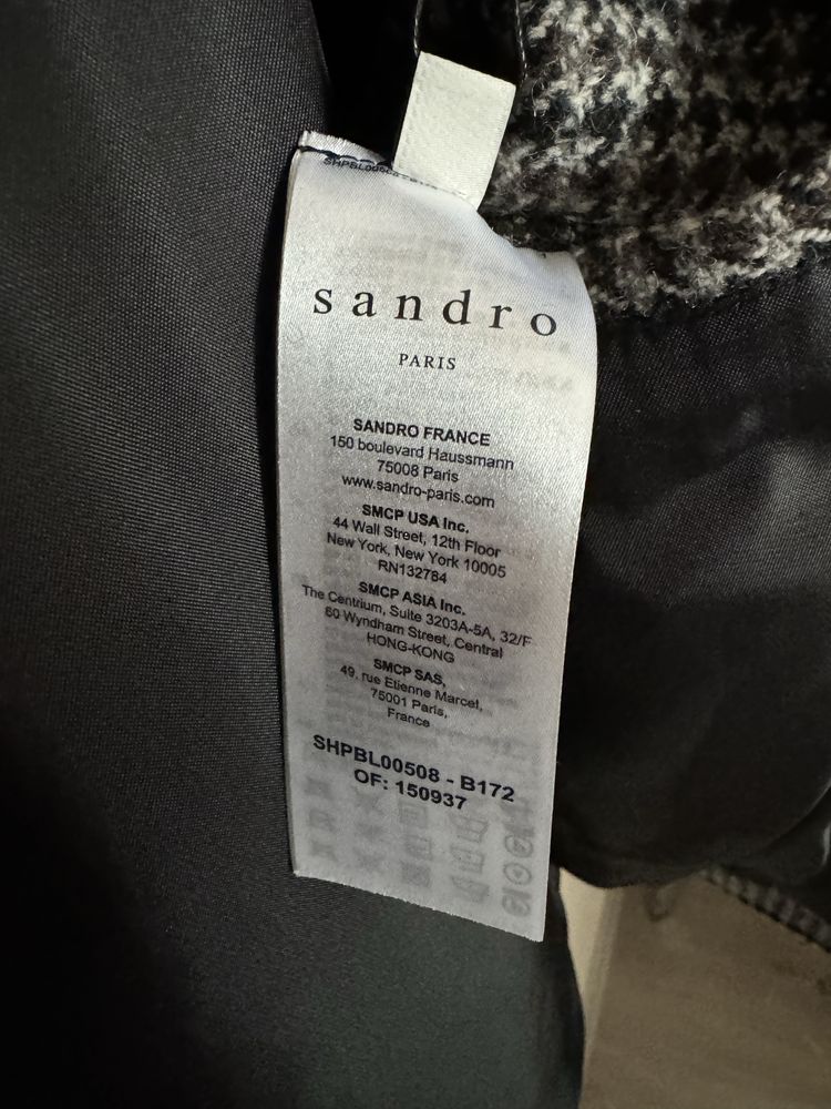 Geaca Sandro 100% Originala, Noua cu eticheta