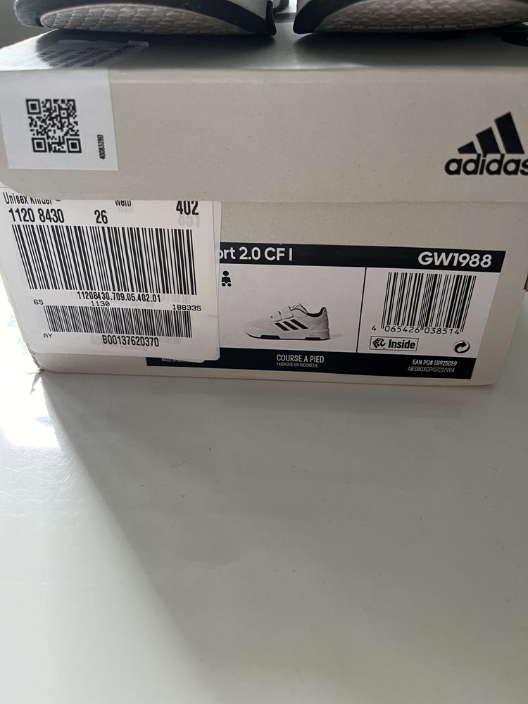 Adidas unisex white