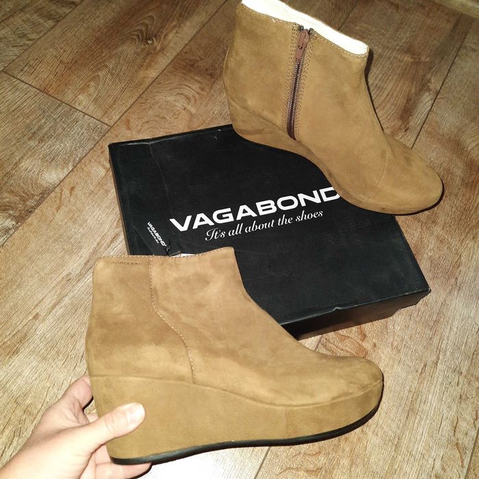 н.39 VAGABOND Leather Boots