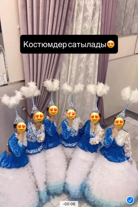 Костюмдер Астанада тігілген, көп киілмеген