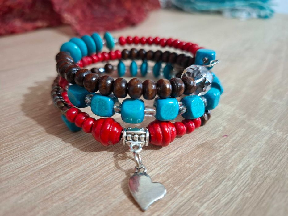 Бохо Компллект гривна и колие