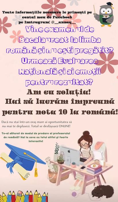 Pregătire la limba și literatura română