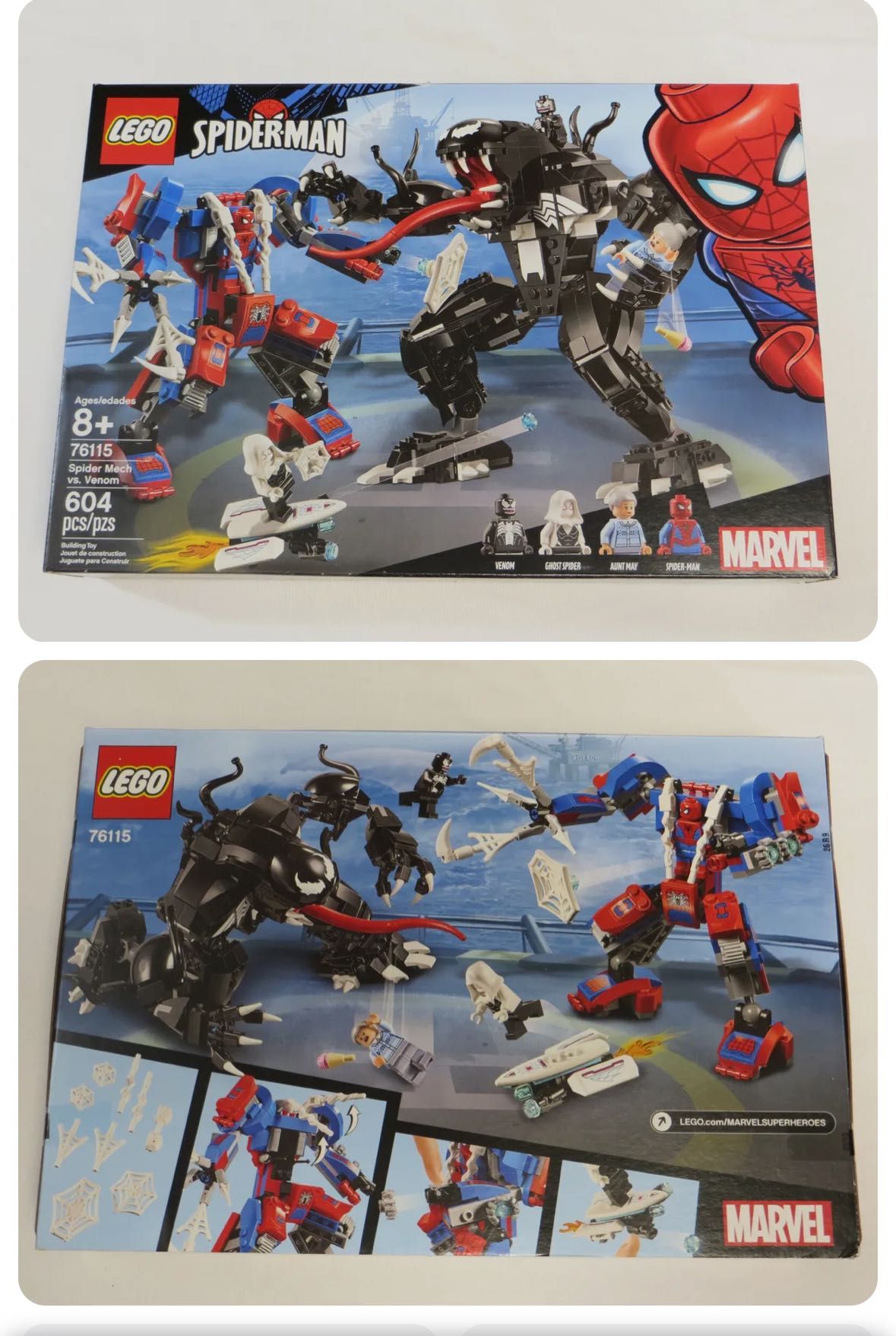 LEGO Marvel Super Heroes 76115 Spider Mech Vs. Venom