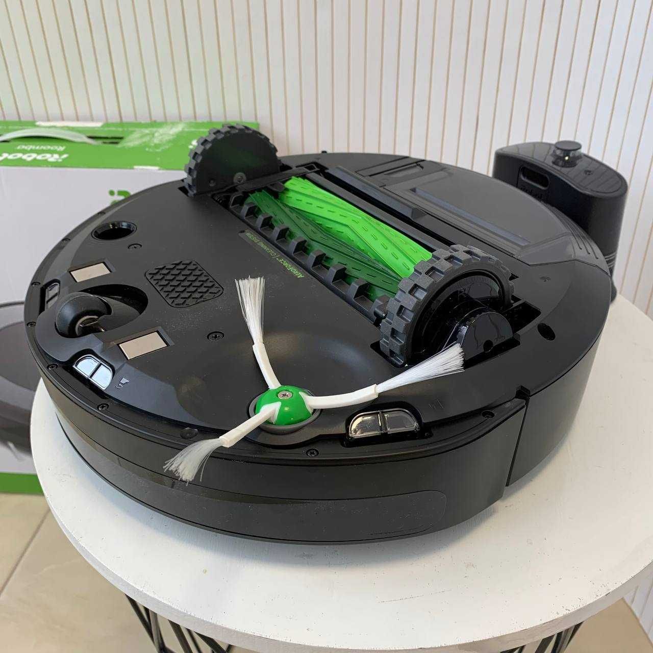 Прахосмукачка робот iRobot Roomba i3 AeroForce 2 силиконови четки WiFi