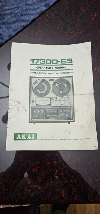 Magnetofon akai 1730dss intr-o stare perfecta