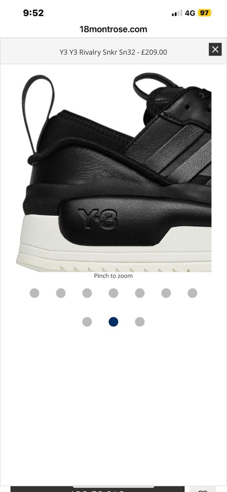 Y- 3 Yohji Yamamoto Adidas— модел RIVALRY,маратонки,кецове,сникърси