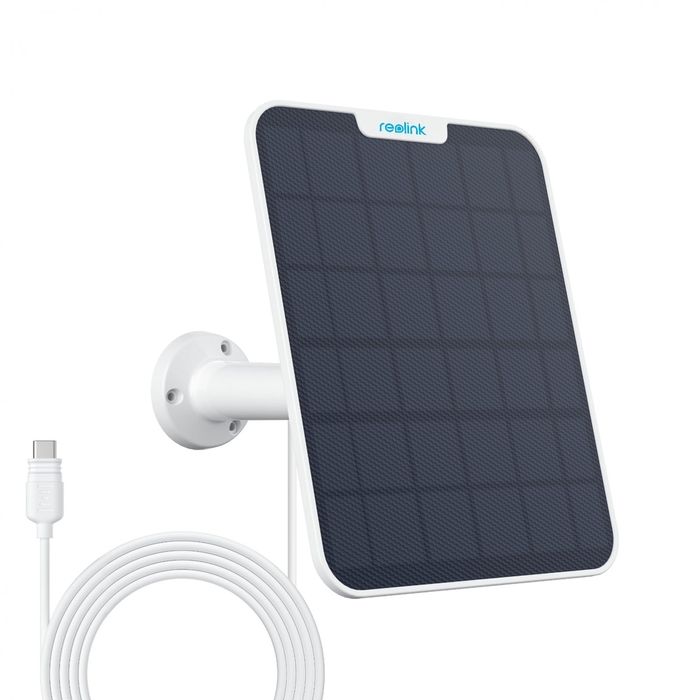 Panou solarUSB  Type-C, pentru camerele de supraveghere Reolink