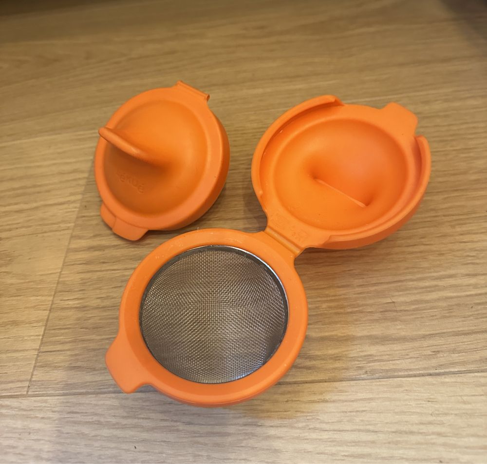 Set 2 forme din silicon pentru ouă posate Lékué Pouched