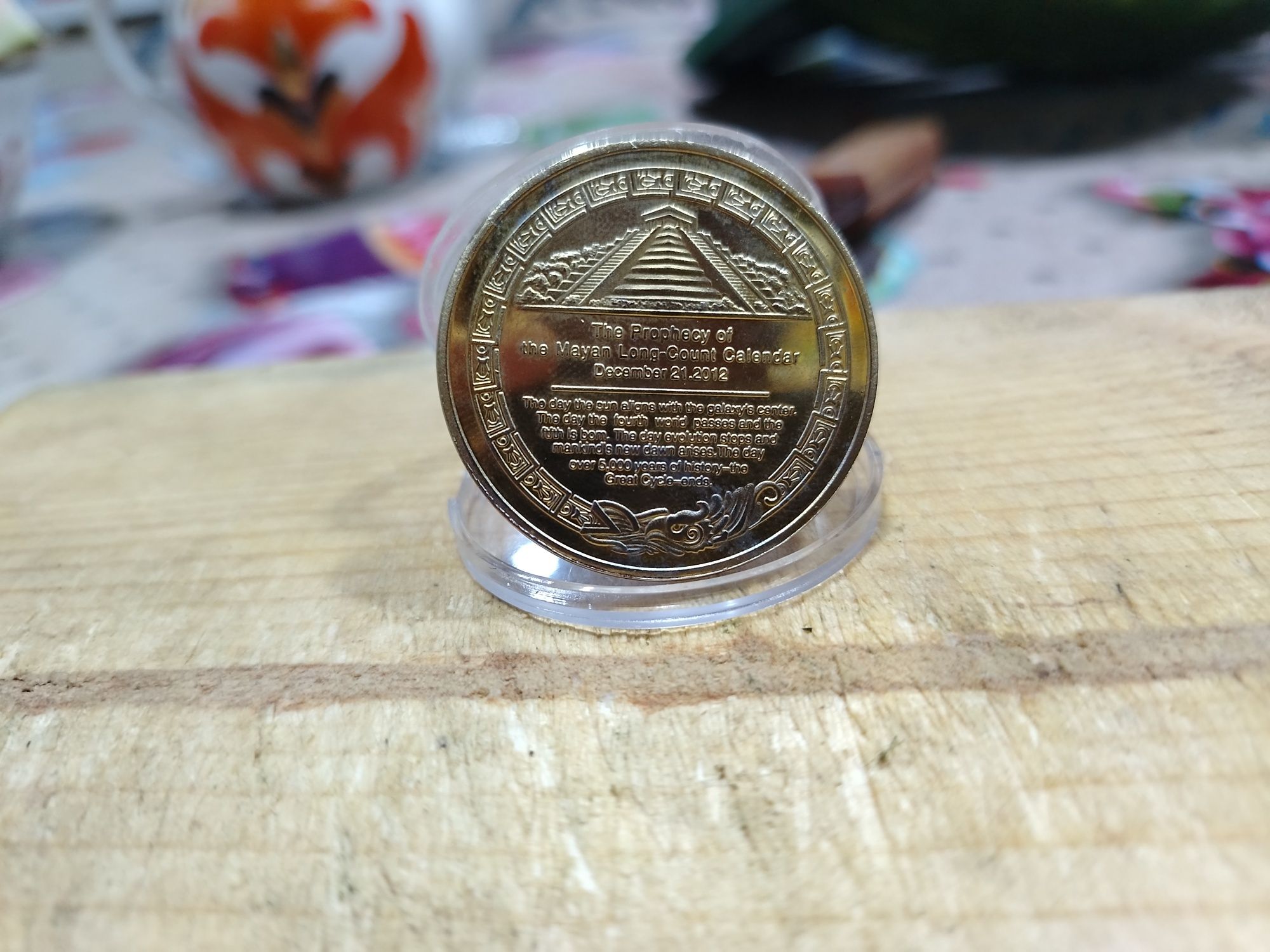 Памятная монета в стиле майя, 4х4см

200 грн.