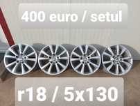 Jante aluminiu ORIGINALE r18 / Vw Touareg / Audi Q7 / Porsche / 5x130