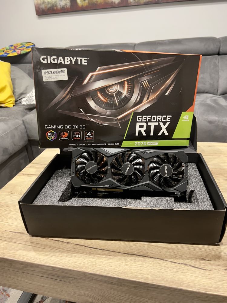 GIGABYTE RTX2070 Super - видеокарта