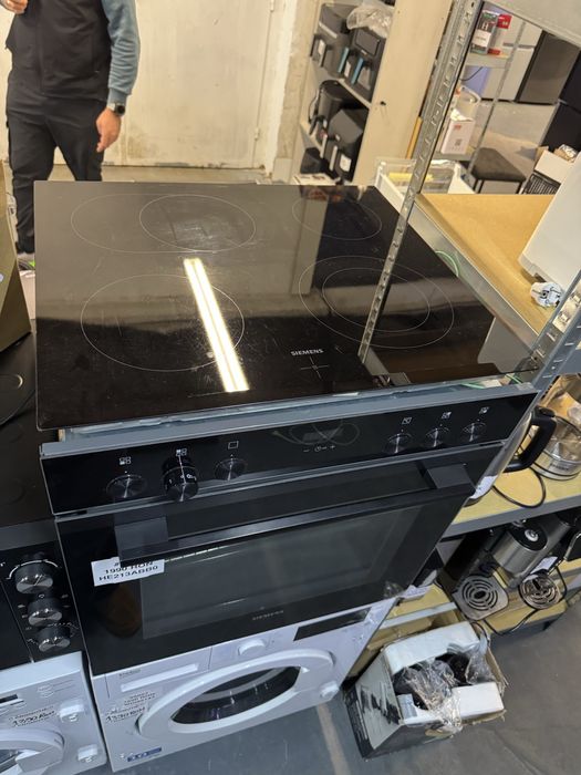 Set Cuptor electric încorporabil si plita Siemens HE213ABB0