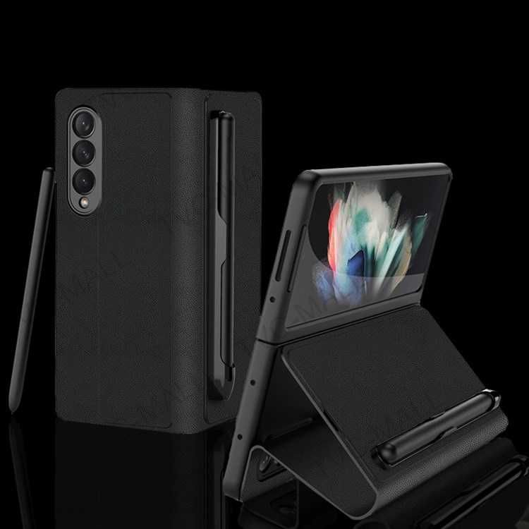 Husa premium flip suport S-Pen +Folie SAMSUNG Galaxy Z Fold3 5G Fold 4