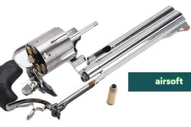 Revolver 6,5" U M A R E X  airsoft Silver Smith&Wesson