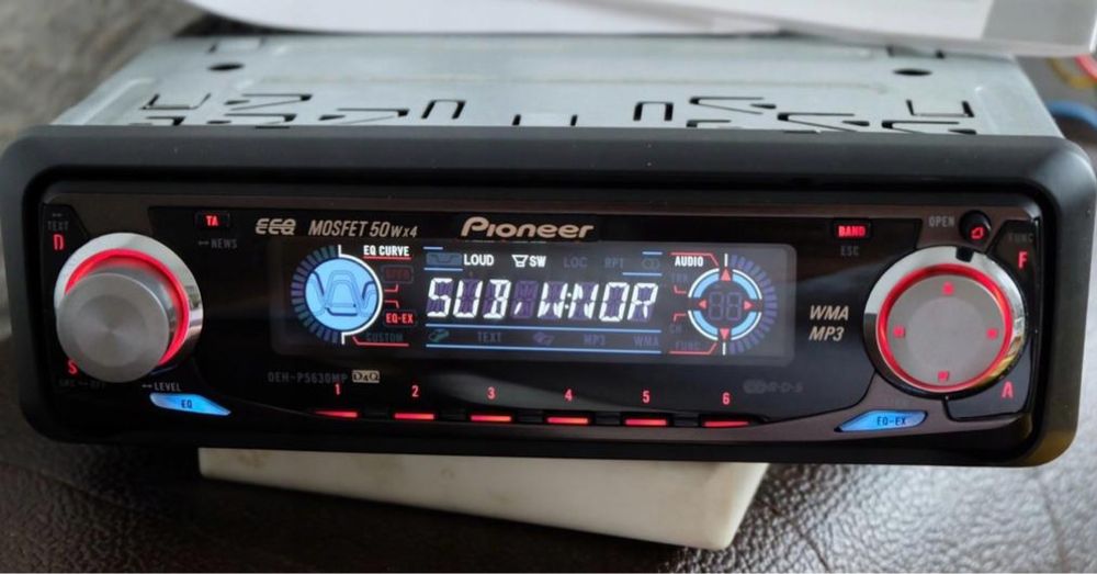 Radio caset Player auto Pioneer Deh P 5630MP