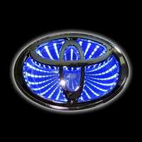 Светодиодные 5D светящиеся логотипы эмблемы с подсветкой на автомобили