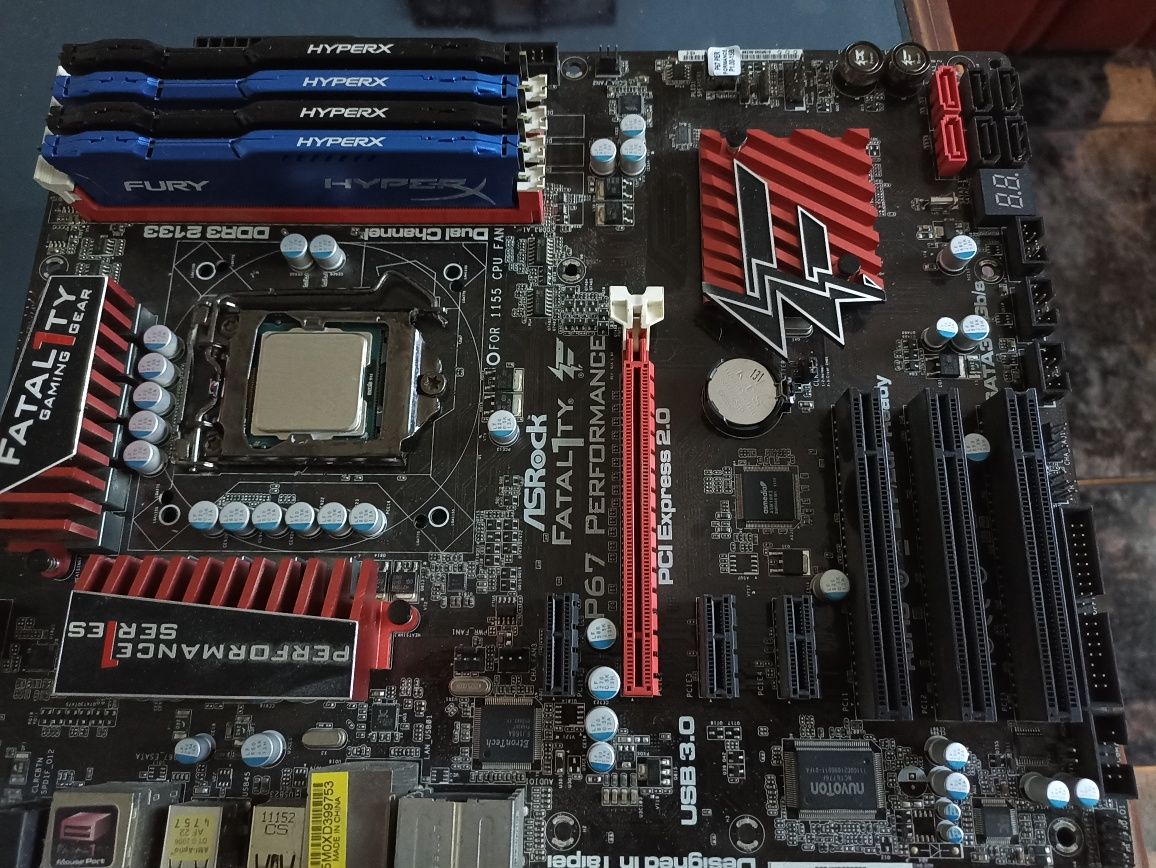 Asrock p67 fatality performance, 16 gb ddr3 ram