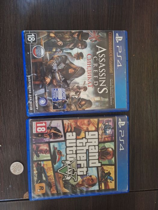 Гта 5 и Ассасин синдикат на пс4 ps4