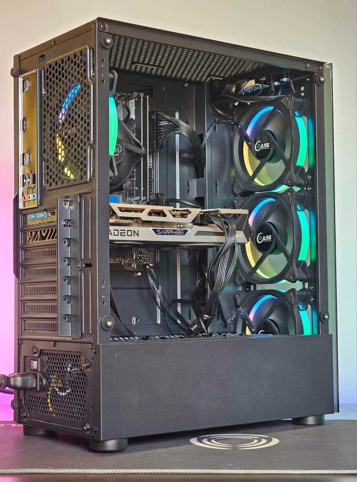 RX 9060XT 8GB/Ryzen 7-5700X/RAM 32GB/SSD 1TB/Чисто Нов+Гаранция