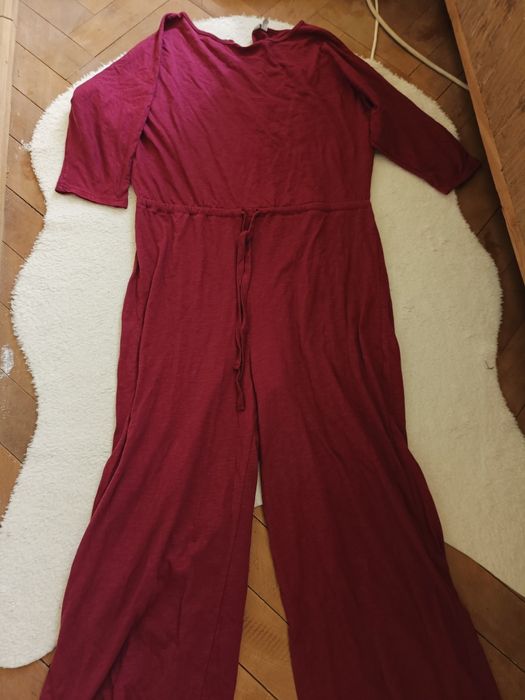 Salopeta cu mâneci 3/4 ASOS Burgundy