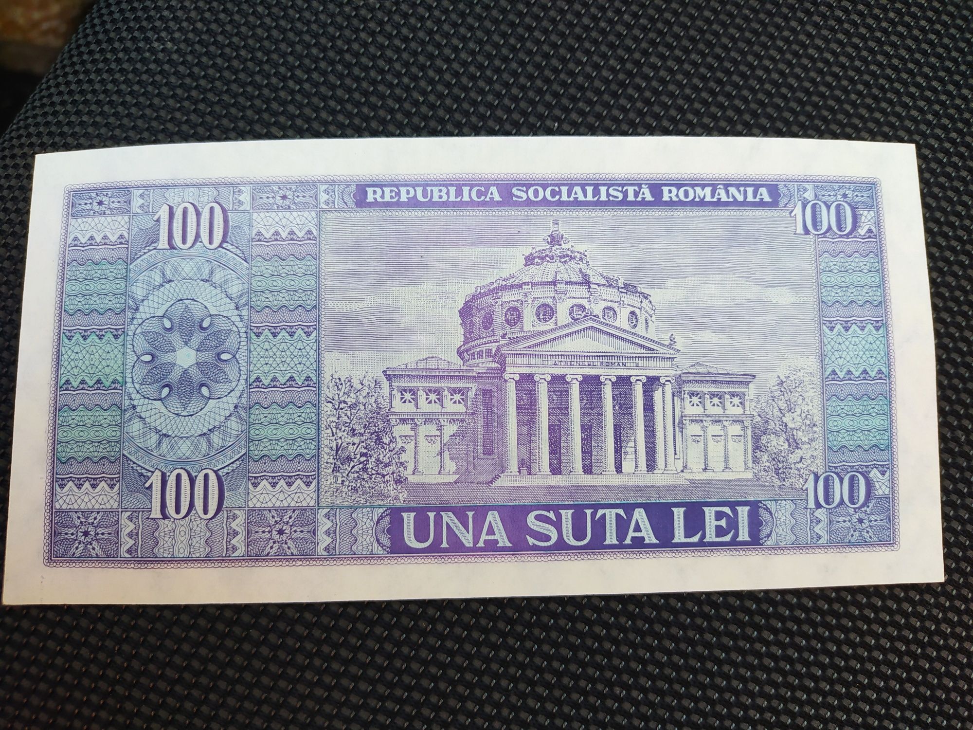 bancnota impecabila de UNA SUTA LEI - Nicolae Bălcescu