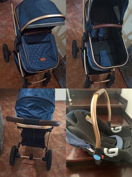 Продам детскую коляску+автокресло