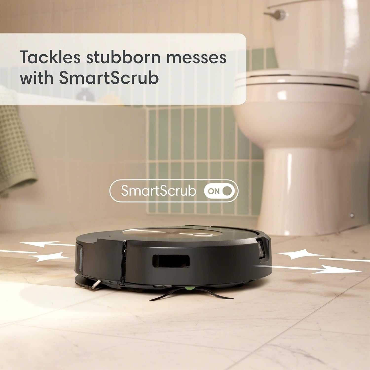 Прахосмукачка робот iRobot Roomba Combo j9+ (C9758) станция Clean Base