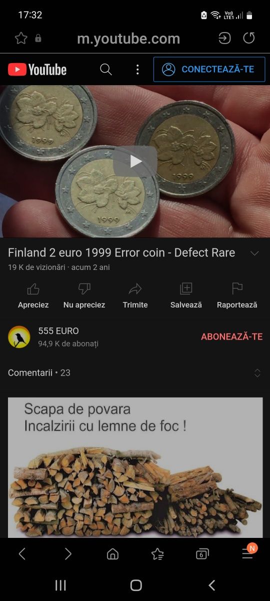 Moneda 2 euro 1999 Finlanda