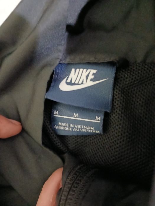 Мъжки поли-плетен анцуг Nike Sportswear Club в черно и бяло,