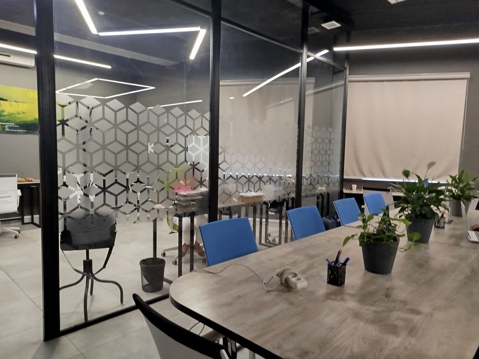 Матовый пленка туманка оракал тонировка офис ва здания ойналарига