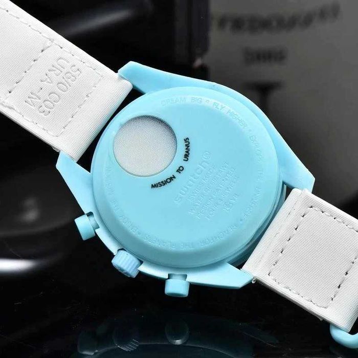 Ceas SWATCH X OMEGA MISSION TO URANUS Chronograf Superb Nou 2025 !
