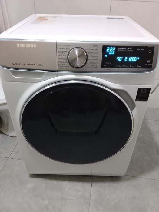 Samsung eco bubble 9kg 1400 оборотов