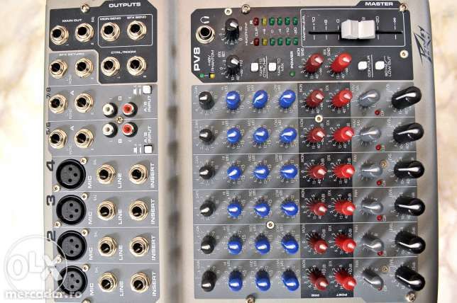 Vand mixer audio Peavey PV 8