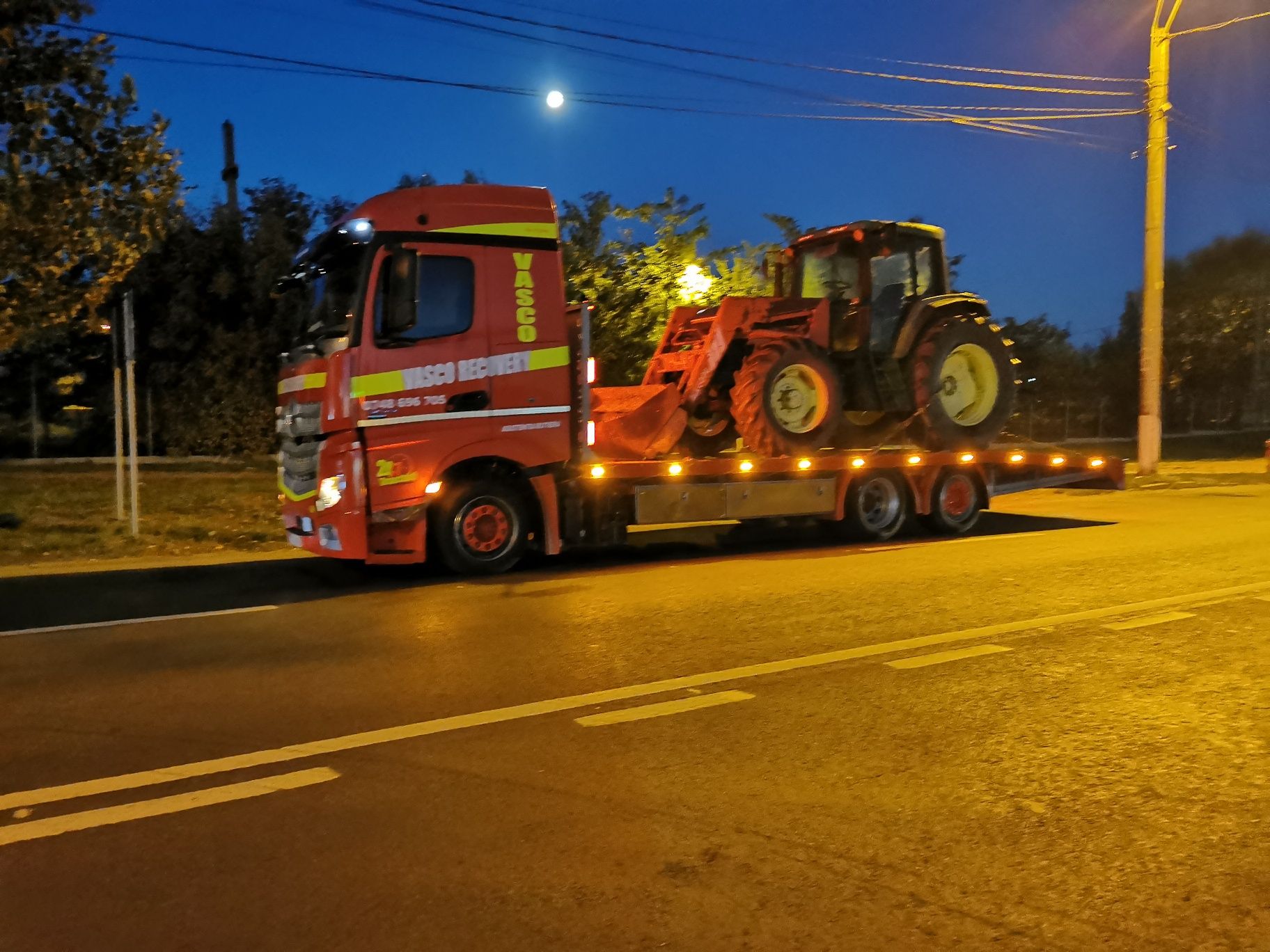 Transport utilaje
