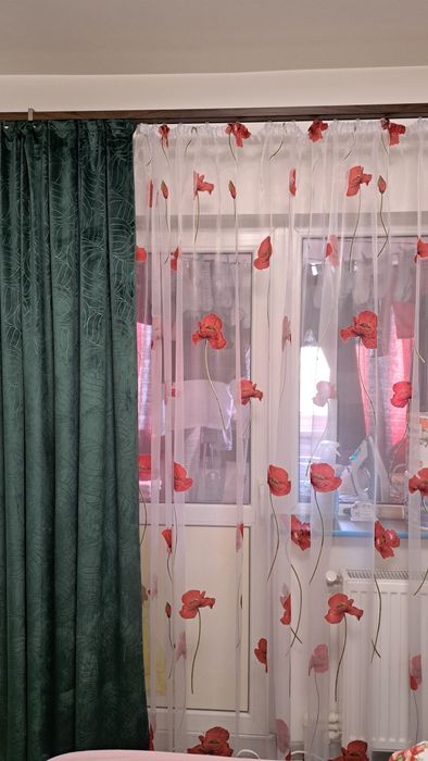 Set 2 draperi de catifea