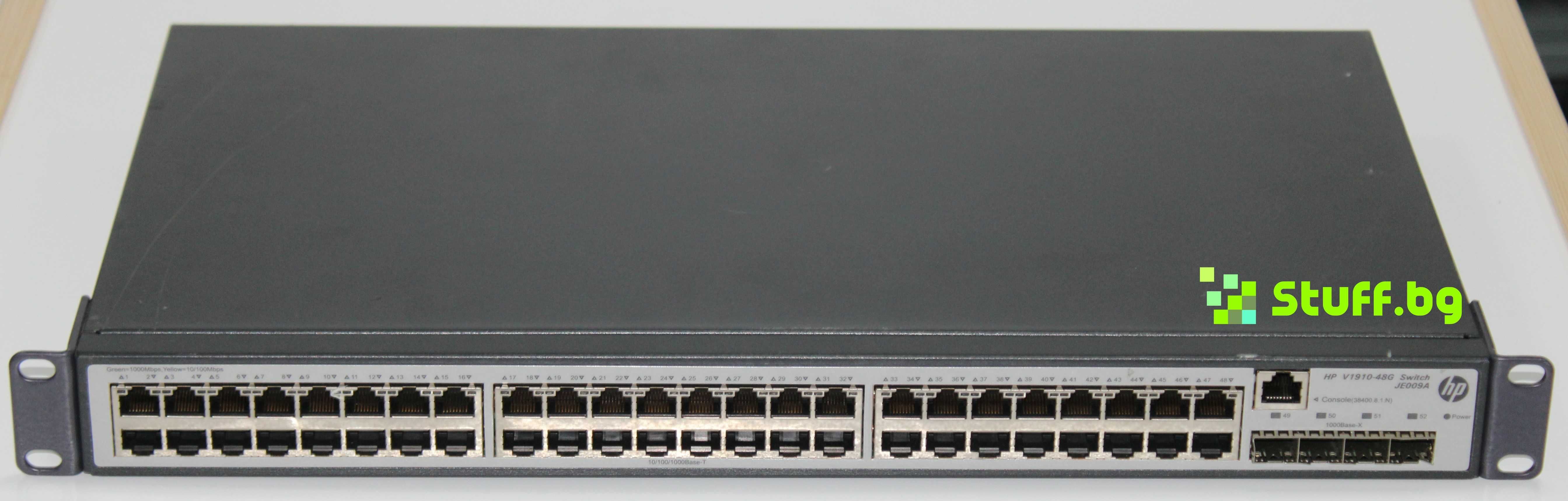 HP ProCurve managed switch,1810-48G, 2510G-48,2810-48G,2920G-48, суич