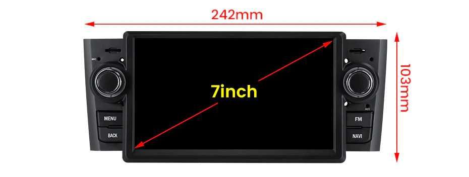 Navigatie Fiat Grande Linea Punto 2007 - 2012 Noua Garantie Android