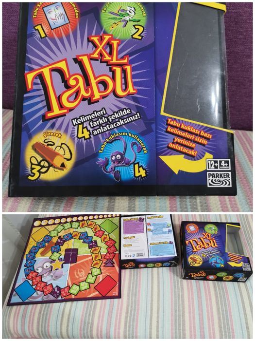 Настольная игра табу xl на турецком языке Tabu xl masa oyunu 12+HASBRO