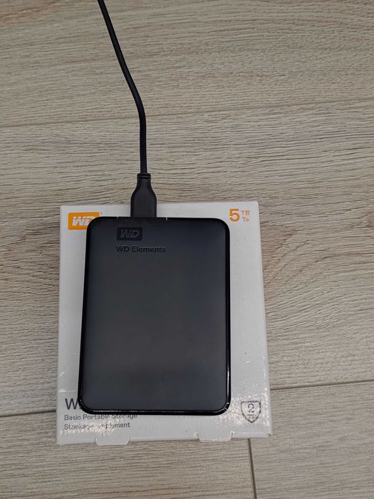 HDD Extern Western Digital Elements 5TB Hard Disk USB3