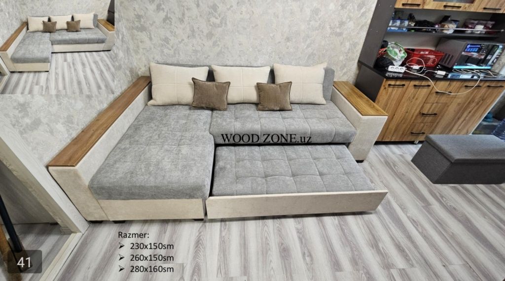 Rasskladnoy Uglovoy Divan 230x150sm