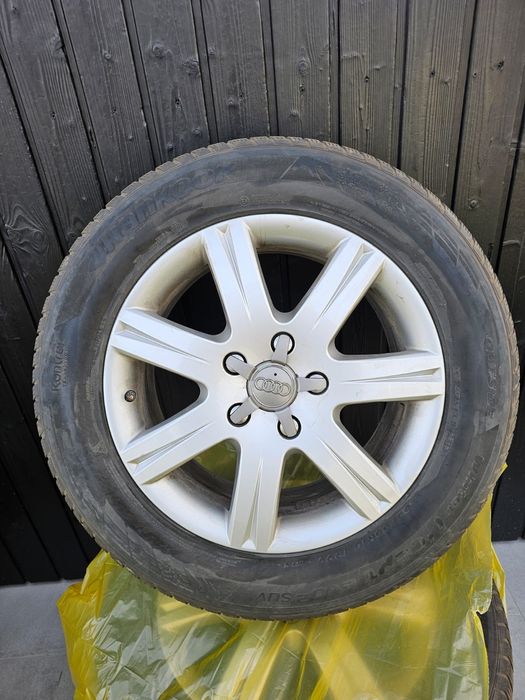 Set 4 jante aliaj originale Audi Q7 255/55 R18