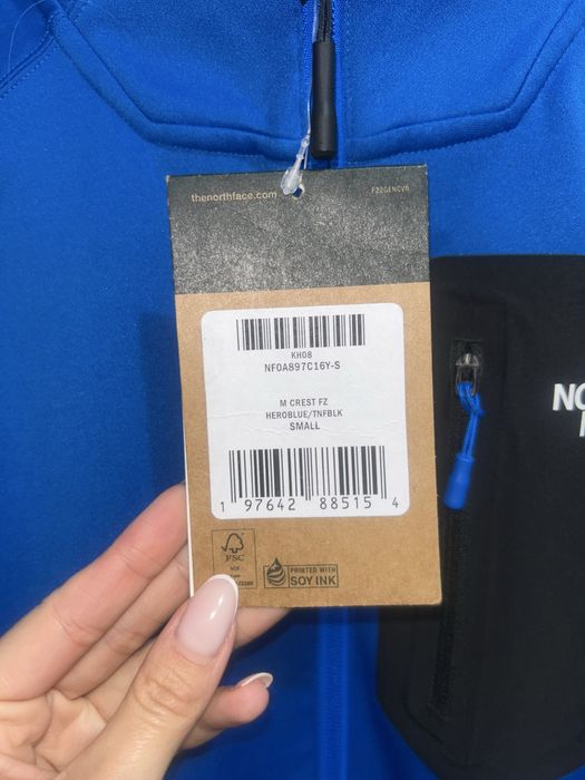 Jachetă fleece The North Face Crest FZ