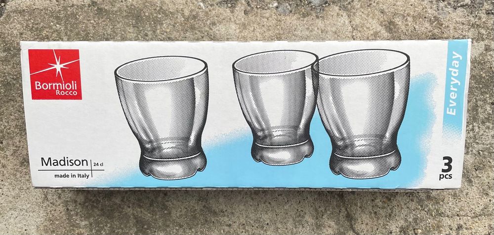 Сервиз от три чаши Bormioli Rocco