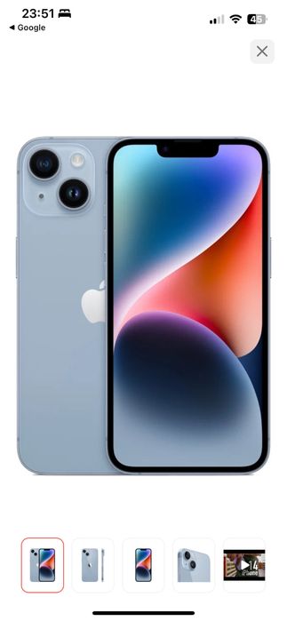 Iphone 14 BLUE 256 Gb СРОЧНО