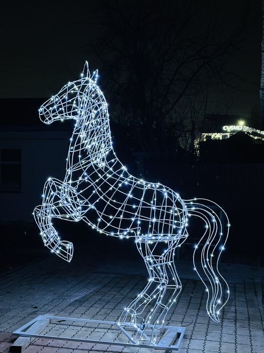 Светящиеся фигуры, МАФы, декор